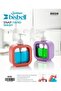 Clear Soap Dispenser 350ml,Refillable Lotion Shampoo Body Wash Holder,1895 - 5