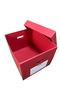 Reliance Plastic Archive Box 42*35*30cm 5 Pieces Folder Capacity Folder Boxes Plastic Corrugated - 4