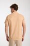 Salmon Men's Short Sleeve Summer Shirt – Button Down, Open Collar, Comfortable Fit - 6