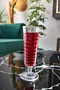 Set of 6 Glass Legs Coffee Side Water Glasses |   Soft Drink Flute Glass |   Coffee Presentation Cup - 5