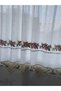 Cross-Stitch Embroidered Authentic Curtain, Buldan Curtain, Summer Curtain, Basement Curtain, Kitchen Curtain - 2