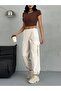 Parachute Fabric Cargo Pants with Pockets - 4