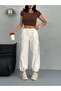 Parachute Fabric Cargo Pants with Pockets - 5