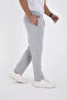 Men's Three-Thread Basic Sweatpants - Gray - 8