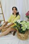 Yellow Masai Tie Shirt Shorts Set - 4
