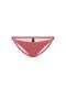 Women's Dusty Rose Izabella Gold Accessory Triangle Bikini Set - 5
