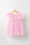 Henrietta Pleated Tulle Puffy Special Occasion Dress with Bag - 2