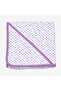 Dotted Baby Girl Combed Cotton Blanket (88X88Cm) Standard Purple