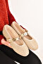 Women's Daily Ballerina Buckle Adjustable Lightweight Comfortable Shoes