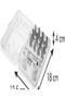 Decorating Nozzles Set, 13 Pcs, Stainless Steel, Assorted, 12.7 x 4.1 x 24.3 cm - 5