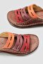 Genuine Leather Katrina Soil Comfort Laser Cut Women's Slippers - 5