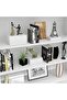 3 Pack Acrylic Buffet Risers for Buffet Table, Acrylic Cube Box Display Nesting Risers | White - 7