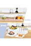 Acrylic Risers for Display,White Acrylic Cube Box Dessert Display Stand - 4