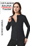 Terleterek Slimming Long Sleeved Zippered Recovery Sauna-Termal 🔥   Top and Sauna Thermal Shaping Leggings Set - 2