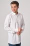 White Stone 2025-Y G2533 Seersucker Shirt White - 3