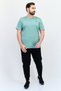 تي شيرت تدريب رجالي بأكمام قصيرة من Dri-Fit، أخضر حكيم - 4