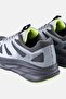 Men Lace Up Running Shoes, Grey - 2