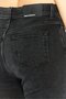 Women Regular Fit Textured Stretchable Jeans, Washed Black - 3