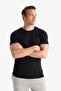 Premium Slim Fit Tight Fit Crew Neck Short Sleeve Modal Top Z8085Az23Au - 3