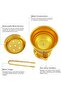 Premium Metal Frankincense Resin Incense Burner, Incense Censer, Portable Bakhoor Burner, C - 3