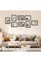 5x7 Photo Frames, 5-Pack Black - Wall & Tabletop Picture Frames - 6
