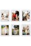 Magnetic Picture Frame 2x3 Inch, Pack of 6