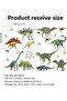 Dinosaurs Wall Stickers - Colourful Forest Dinosaur Decals (4pcs) - 2