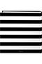 Golden Memories Black And White Striped 200 Pkt 4x6 Photo Album, Pocket, Gold - 2