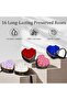 16 Preserved Roses in Heart Shape Gift Box - 2