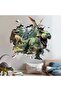 Dinosaur Wall Stickers for Kids - Peel and Stick Tropical Dino Wall Decals, Ages 1-12 - 2
