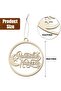 Eid Mubarak Decoration Wooden Ramadan Kareem Door Sign - 2