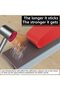 200cm Door Draft Stopper with Brush, Bottom Door Sweep (Brown) - 3