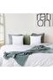 Throw Pillows Insert (Pack of 2, White) - 20 x 20 Inches - 3