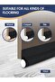 Door Draft Stopper, Adjustable 36 inch Door Sweep Noise Blocker - 6