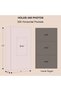 Photo Album, Holds 300 4x6in Photos, PU Leather Cover (Brown) - 5