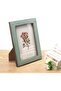 Wooden Photo Frame - Rustic Tabletop & Wall Frame (Light Blue) - 4