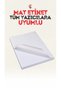 Adhesive Matte Sticker Suitable for All Printers with Ink Cartridge Sticker A4 50 Pieces