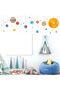 Planets and Space Wall Decals - Removable Solar System Stickers for Kids Nursery - 5