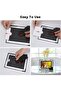 4x6 Picture Frames Set of 4, Glass Photo Frames with Black Border - 7