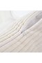 Pack of 2 Corduroy Decorative Rectangle Throw Pillow Covers 12x20 Inch (Striped Cream) - 2