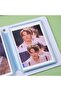3 Inch Mini Photo Album Heart Hollow Card Binder 40 Pockets (Beige Bear) - 5