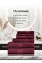 Cotton Berg 7 Piece Towel Set 550 GSM Quick Dry Highly Absorbent Thick Soft Hotel Quality - 3