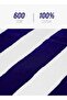 Striped Oversized Beach Towel– 90x180 cm, 100% Cotton, Quick-Dry & Extra Large - 4