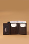 2734 Genuine Leather Men's Wallet Card Holder Flotur Brown - 4