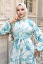 Patterned Hijab Dress Çağla 528 - 2