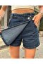 Blue70 Denim Shorts Skirt - 2