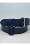 Men's Black Sports 100% Genuine Leather Belt - 2