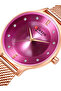 9036 Beautiful Analog Quartz Wrist Watch for Ladies Pink - 4
