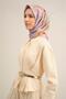 Floral Print Pure Silk Twill Scarf 9347D 50