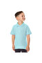 3-Pack Boys' Piqué Cotton Polo T-Shirts – Navy, White & Aqua - 4